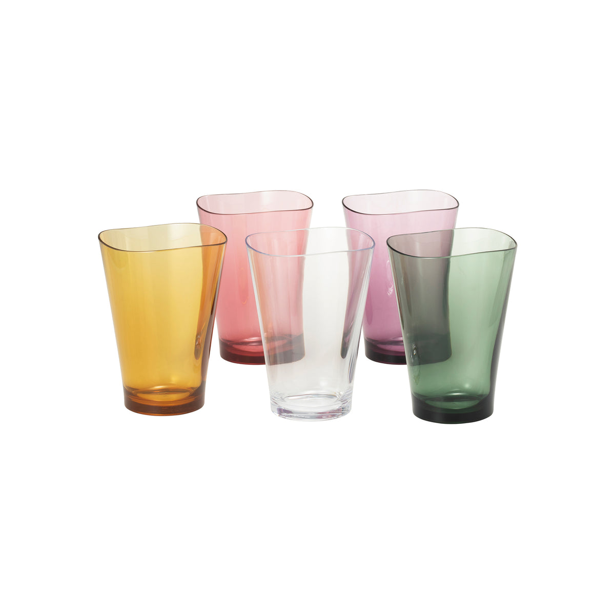 Plakira ゆらぎタンブラーCOLORS 5個セット