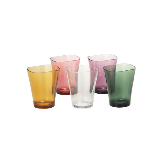 ゆらぎタンブラーCOLORS 5個セット