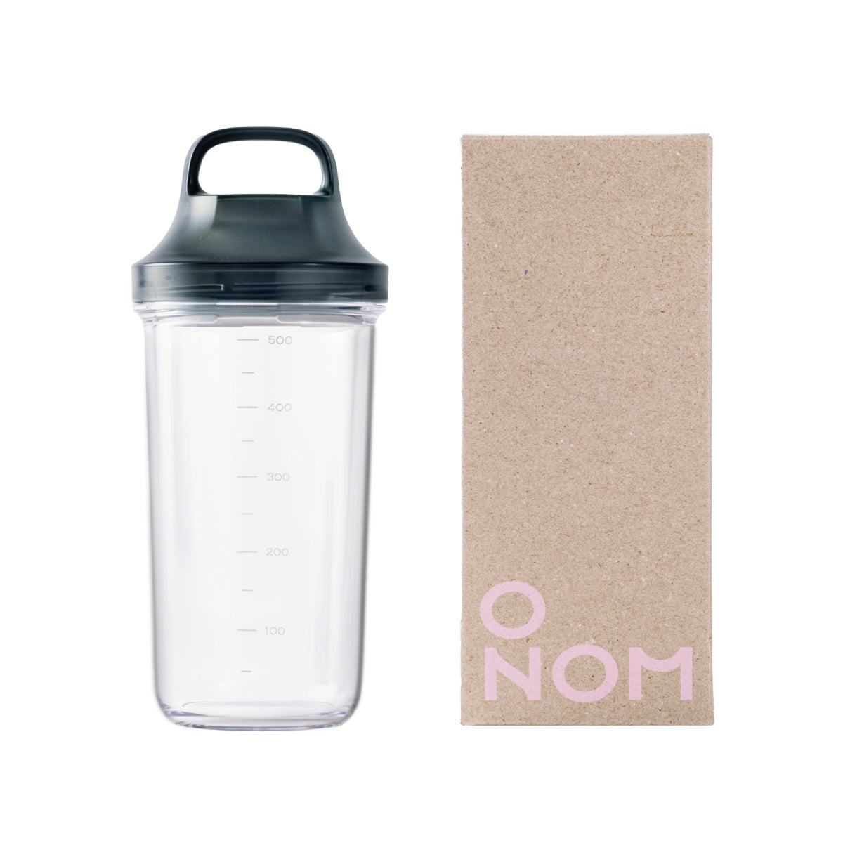 ONOM ウォーターボトル　550ml シースルーブラック